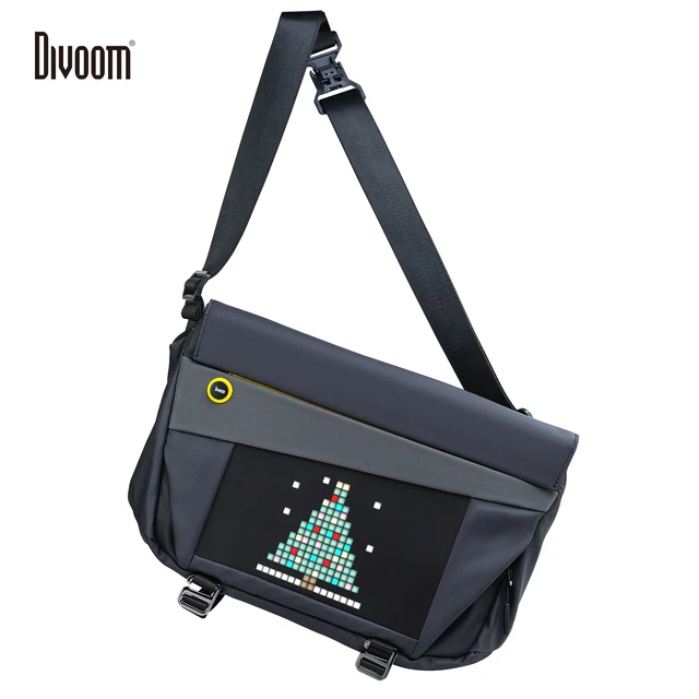  Divoom Sling Bag with LED Display, Crossbody