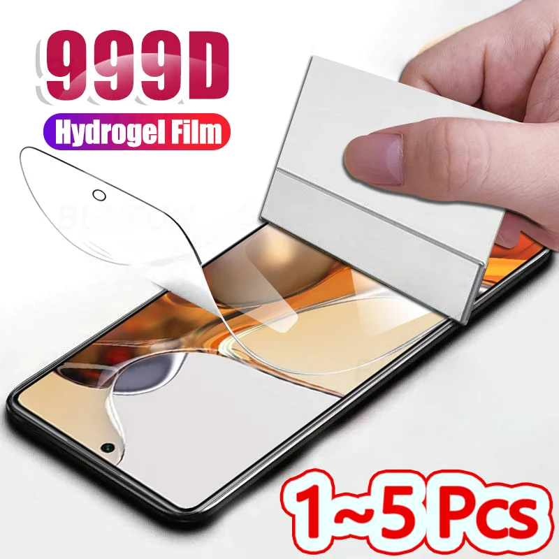 1~5 Pezzi Pellicola Idrogel Per Xiaomi 11T Pro Screen Protector Mi11T Pro Xiaomi 11T Pellicola Protettiva Mi 11 T Pro Hydrogel Film Mi 11T Xiaomi 11 T