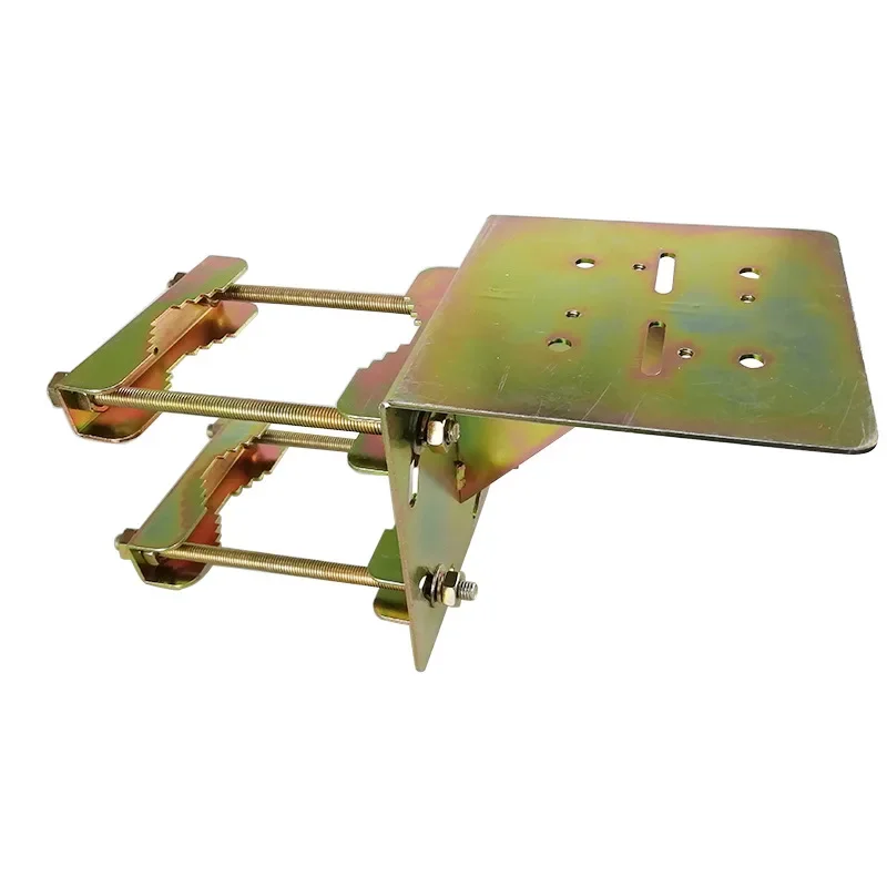 Outdoor Large Size Support Bracket for Motorcycles Iron Zinc Tube Clamp Card Holder Fixed Support Base for Electric Motorcycles