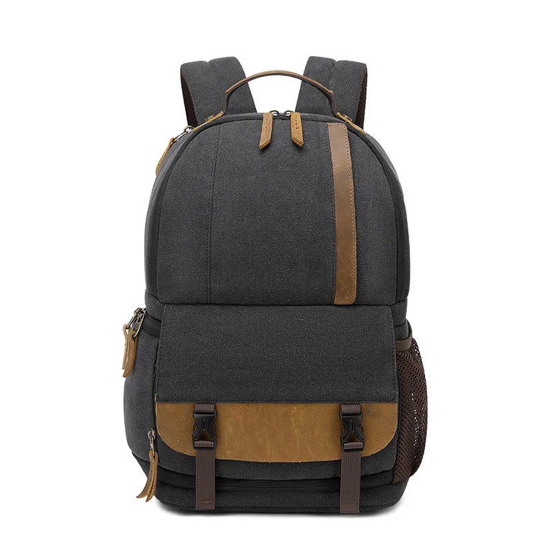 Borsa fotografica a doppia tracolla, borsa fotografica professionale multifunzionale, zaino per drone, borsa per computer