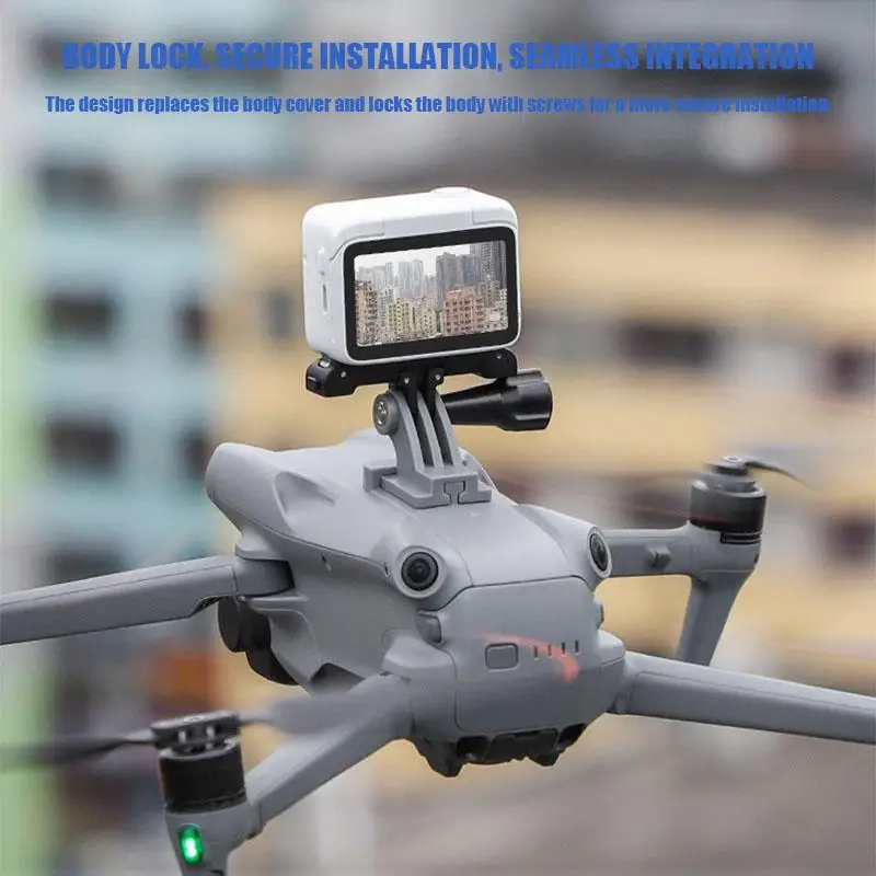Support Extension Drone DJI Mavic Air 3 pour Insta360 GoPro
