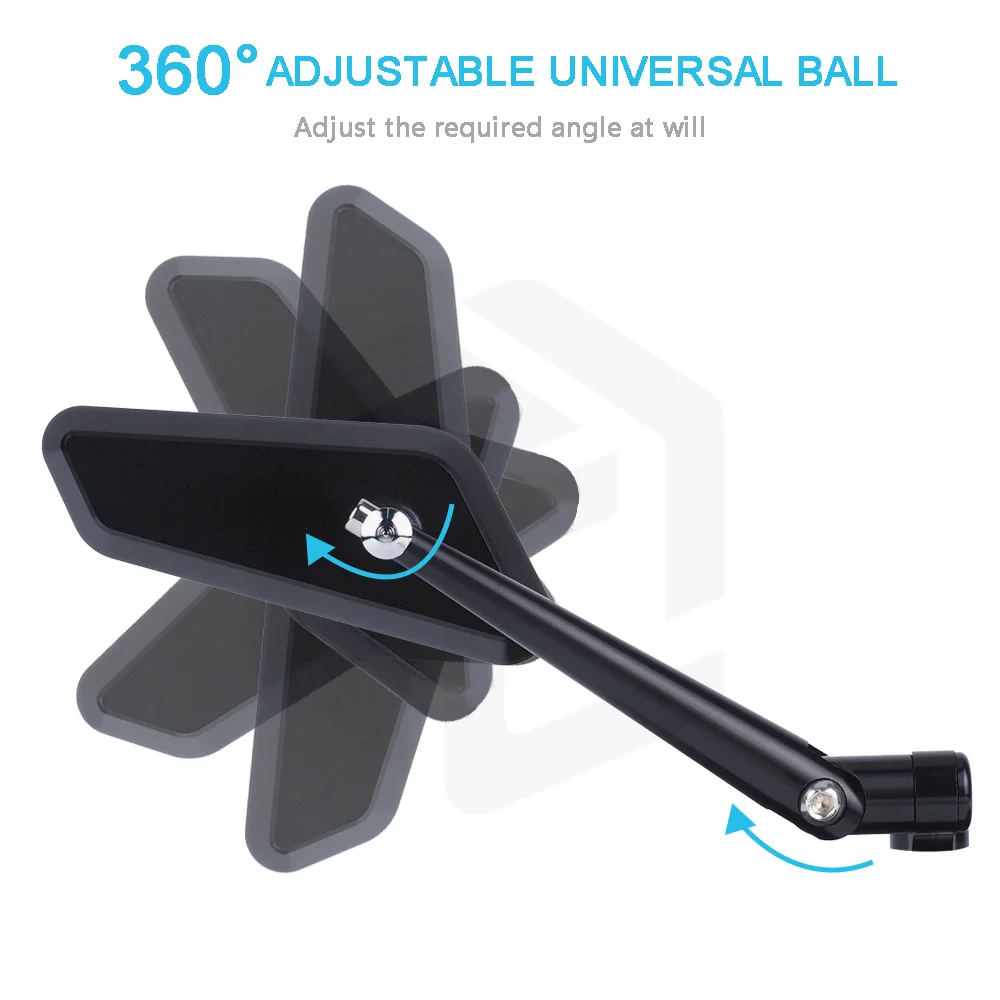 오토바이 백미러 바 엔드 사이드 미러 가와사키 Z900 1000 ZH2 Z750 Z900RS Z1000R Z800 Z400 VERSYS 650 X300 1000