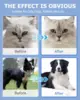 Cleaning Wipes Gloves for Dog and Cat,Pet Bathing Wipes Cleaning & Deodorizing,Dog Wipes for Body Paws Butt Daily Care,Cat Groom 4