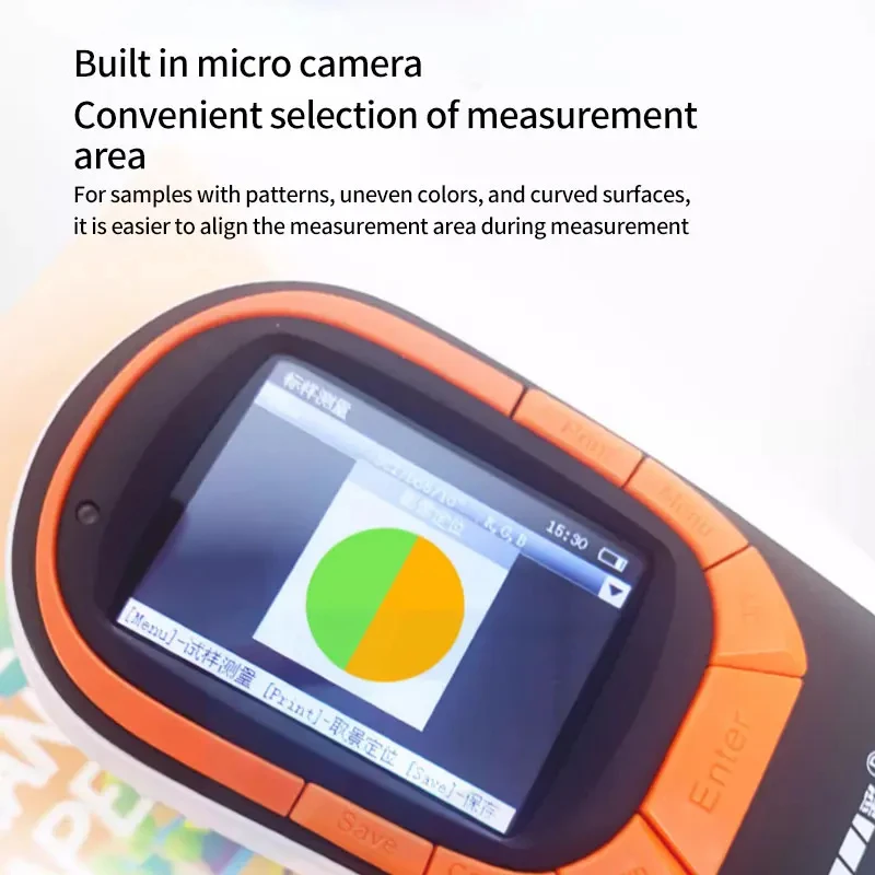 Spectral Colorimeter Handheld Colorimeter High-Precision Computer Color Detector Coating Plastic  CS-580A CS-600A CS-650A 2