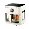 5L Voice control Visible Air fryers Home multifunctional intelligent chip machine Full-automatic electric Airfryers fryer 5