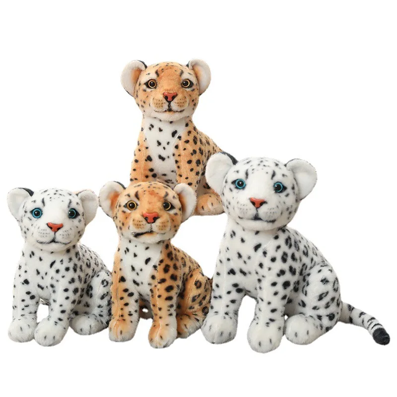 Lifelike Leopard Panther Plush Toys Giant White Tiger Black Panther Soft Stuffed  Animal Pillow Animal Doll Toys For Children - Stuffed & Plush Animals -  AliExpress