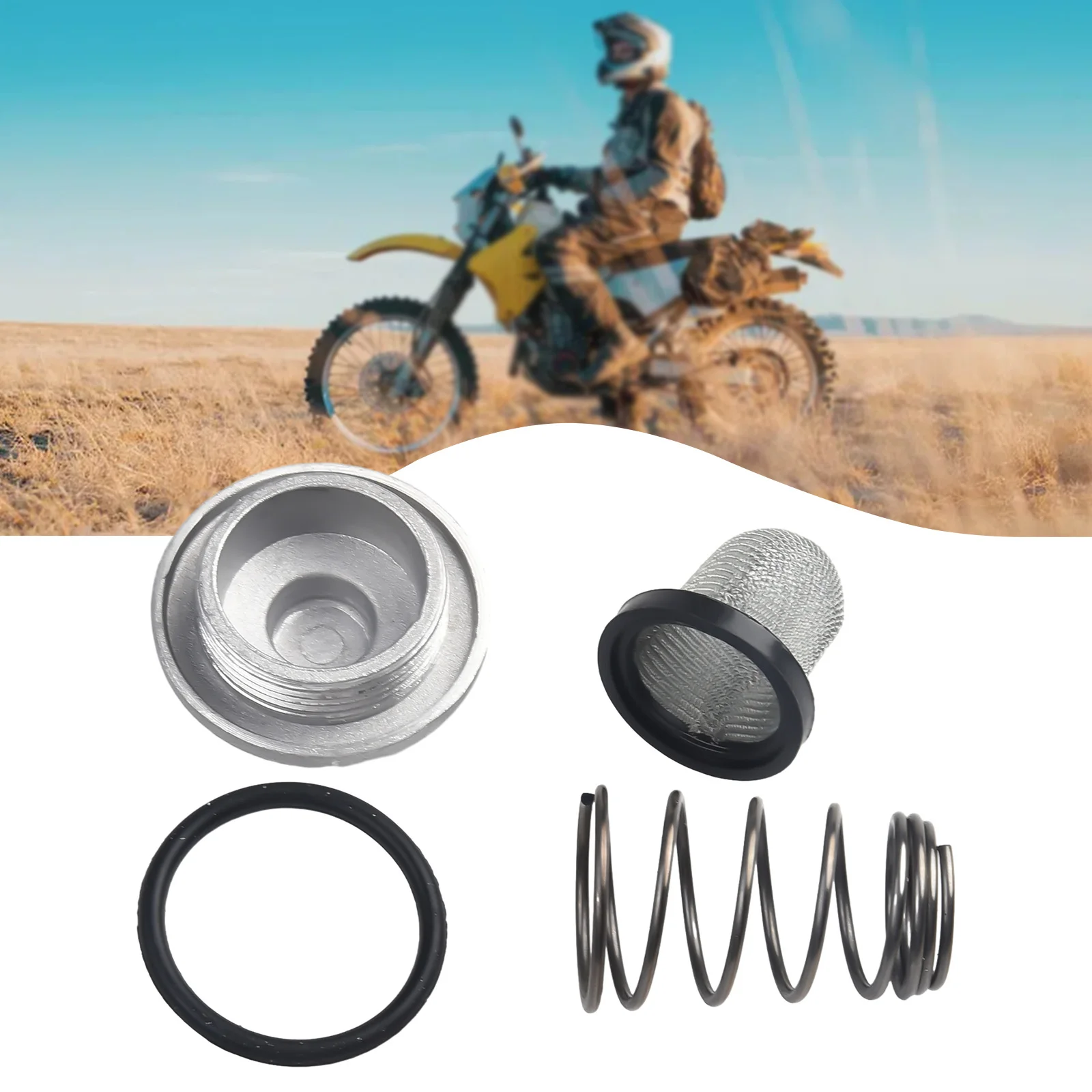 

Cap Kit Engine Oil Filter Engine Oil Filter For Honda PCX125 Motorcycle Accessories Motorcycle Engine Oil Filter