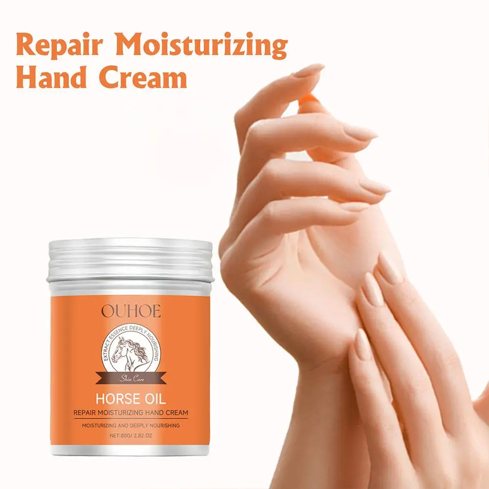 

Крем для ног от трещин и трещин с конским маслом, восстанавливающий крем от трещин на пятке для ног, антивысыхающий уход за кожей, омертвевший крем 80 г для рук и мозолей, гладкое удаление мозолей Sk S3M4