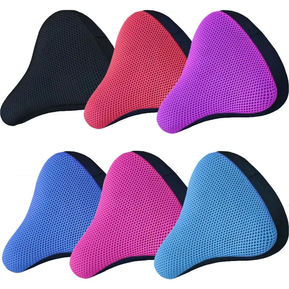 

Saddles Cycling Accessories Honeycomb Design 3D Soft Cycling Cushion Bicycle Saddle Cover Bike Cushion Cover Bike Seat Cover