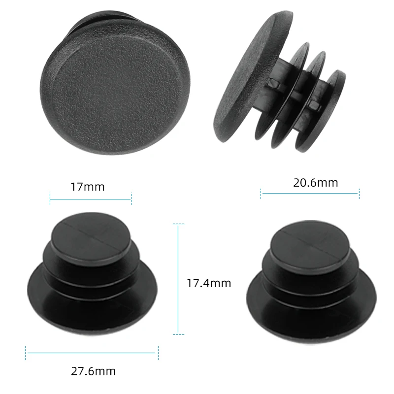 Bicycle Handlebar End Expansion Plug MTB Road Drop Bar Plastic Lid Folding Scooter Kids Bike Grip Stopper Dust Water Proof Cap