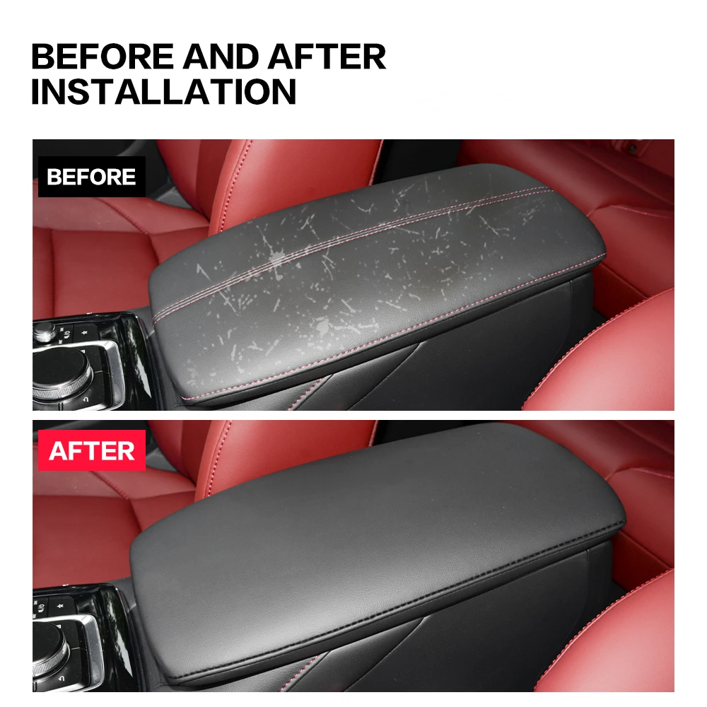 자동차 팔걸이 박스 커버 장식 인테리어 자동차 액세서리 센터 콘솔, 마쓰다 CX-30 CX30 CX 30 2020 2021 2022, 1 개