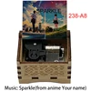 Sparkle 18 Note Mechanical Music Box Lullaby Your Name Kimi No Na Wa Theme Song for anime fans birthday Christmas Gift 1