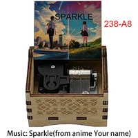 Sparkle 18 Note Mechanical Music Box Lullaby Your Name Kimi No Na Wa Theme Song for anime fans birthday Christmas Gift 1