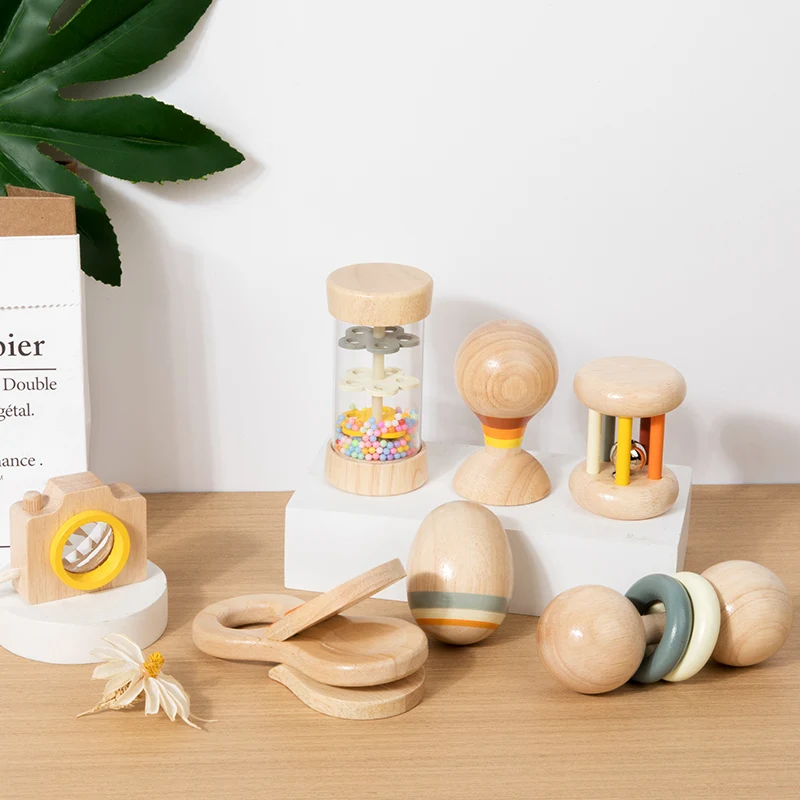 Wooden Infant Toy Set 4