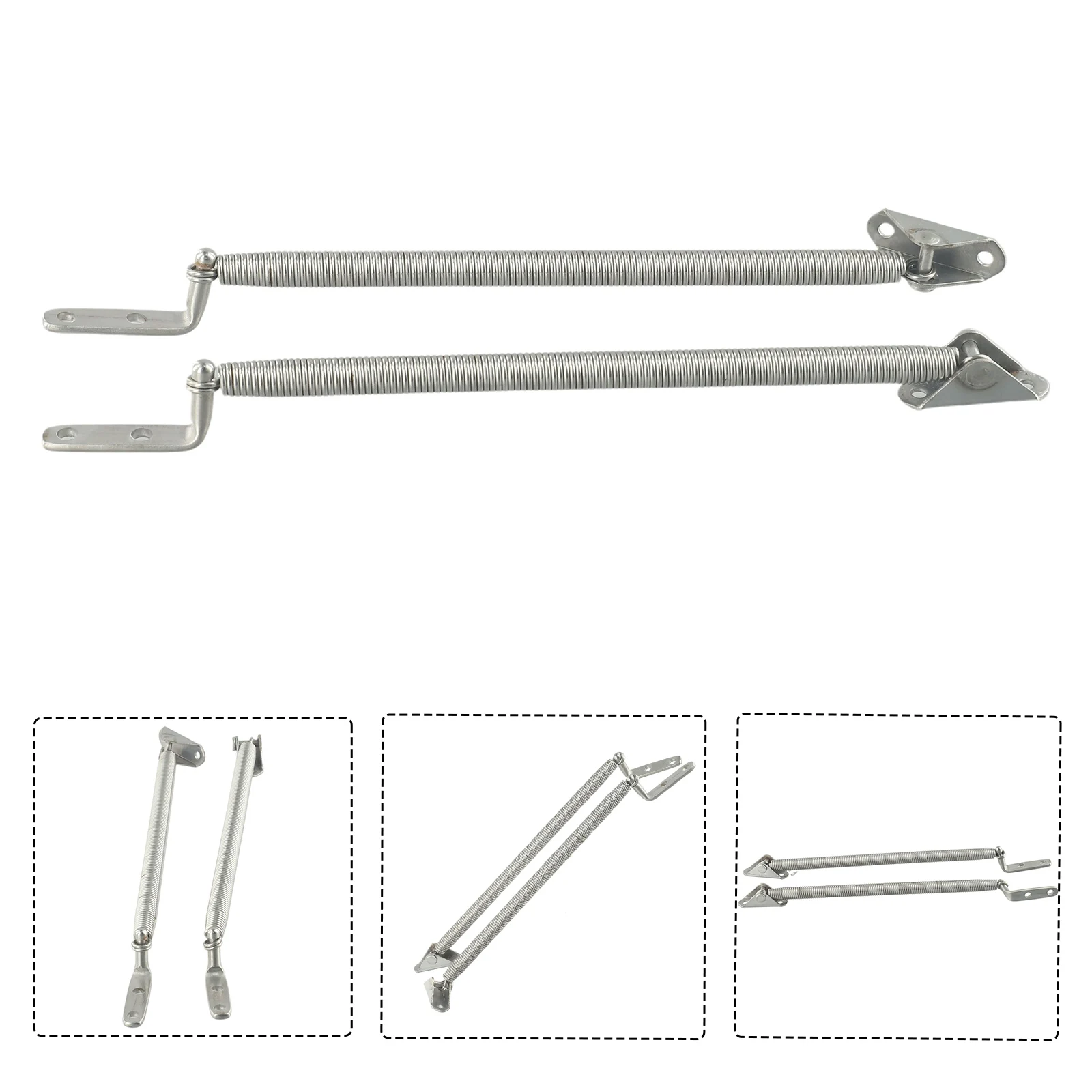 

7/16\" Dia Support Spring Adjuster Hatch Door 8-1/4\" Boat Electrolysis Marine Stainless Steel Yacht Hatch New Practical