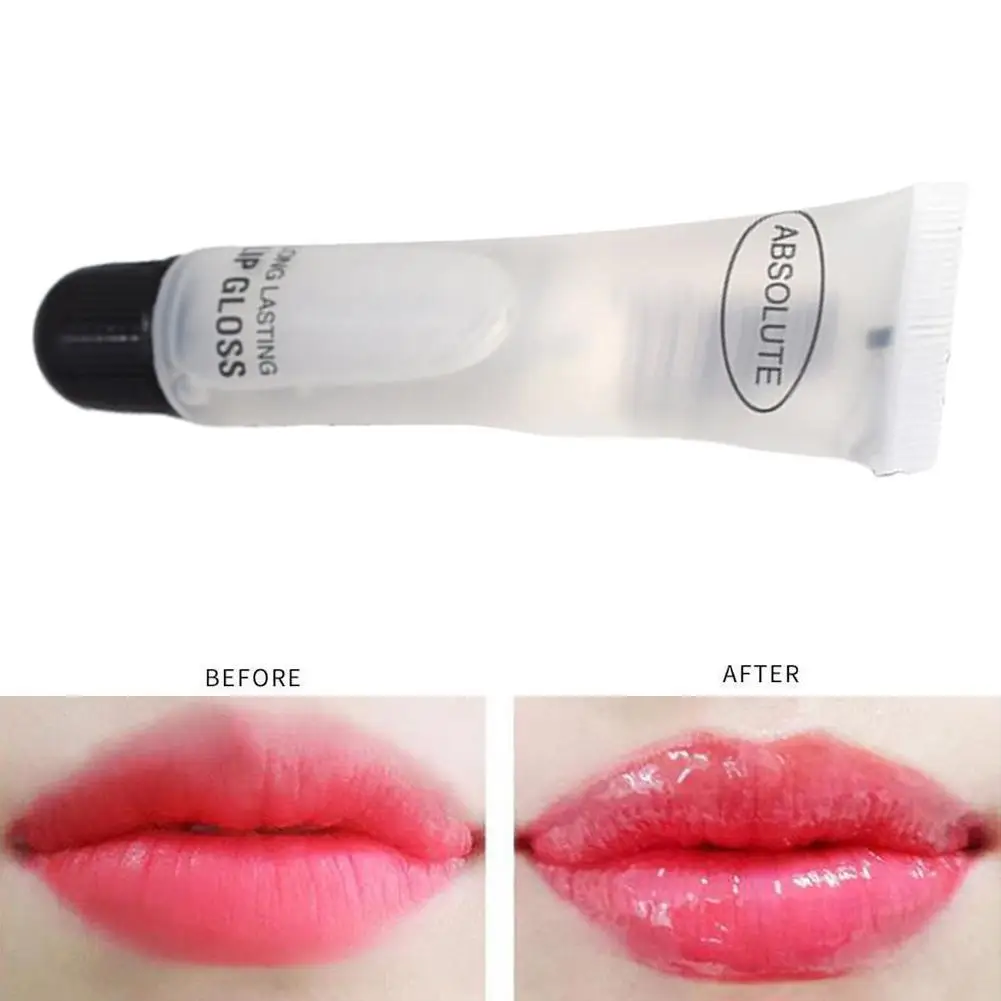 5PCS Lip Gloss Moisturizer Plumper Long Lasting Sexy Lips Pump Transparent Waterproof Volume Lip Clear Lipgloss Base Clear Lip G 2