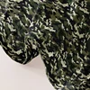 1pcs Camouflage Green Pattern Sanding Fitted Sheet, Bedroom Camouflage Printed Bedspread, Bedding (Not Include Pillowcase) 5
