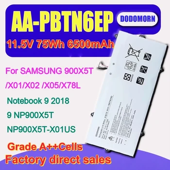 Batteria per Laptop A-PBTN6EP 11.5V per SAMSUNG 900X5T 900X5T-X78L 900X5T-X01 900X5T-X02 900X5T-X05, Batteria Sostitutiva 75Wh