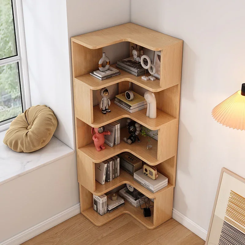 Bedroom Shelf Display Cabinet Stand Multifunction Home Furniture Library Storage Book Organizer Aesthetic Prateleira Weird