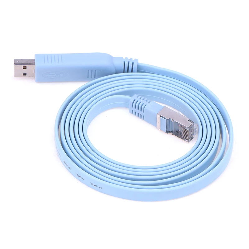 

Кабель-адаптер 1,8 м с USB на RJ45 USB на RS232 для консоли RJ45 CAT5, Кабель-адаптер для маршрутизаторов Cisco, новинка