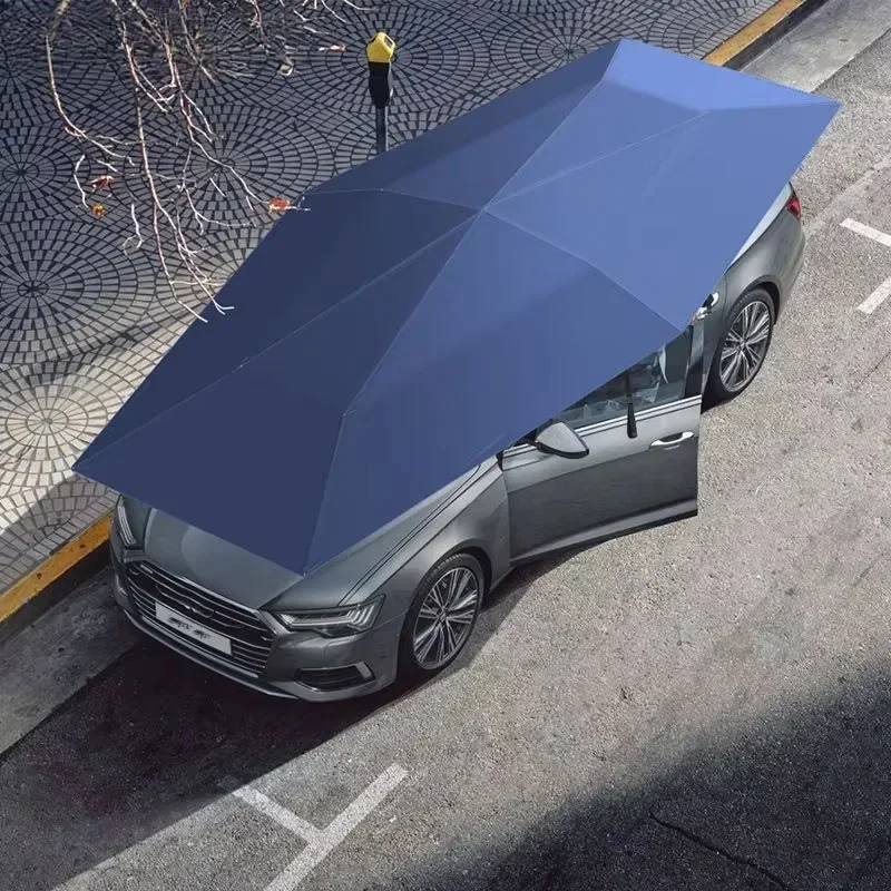 Car Roof Sun Umbrella Car Roof Cloth Dustproof And Uv Resistant Outdoor Waterproof Folded Portable Canopy Cover