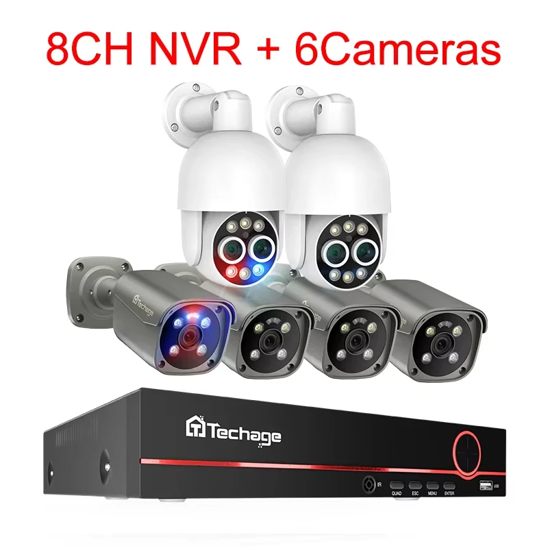 8CH NVR 6 Camera B