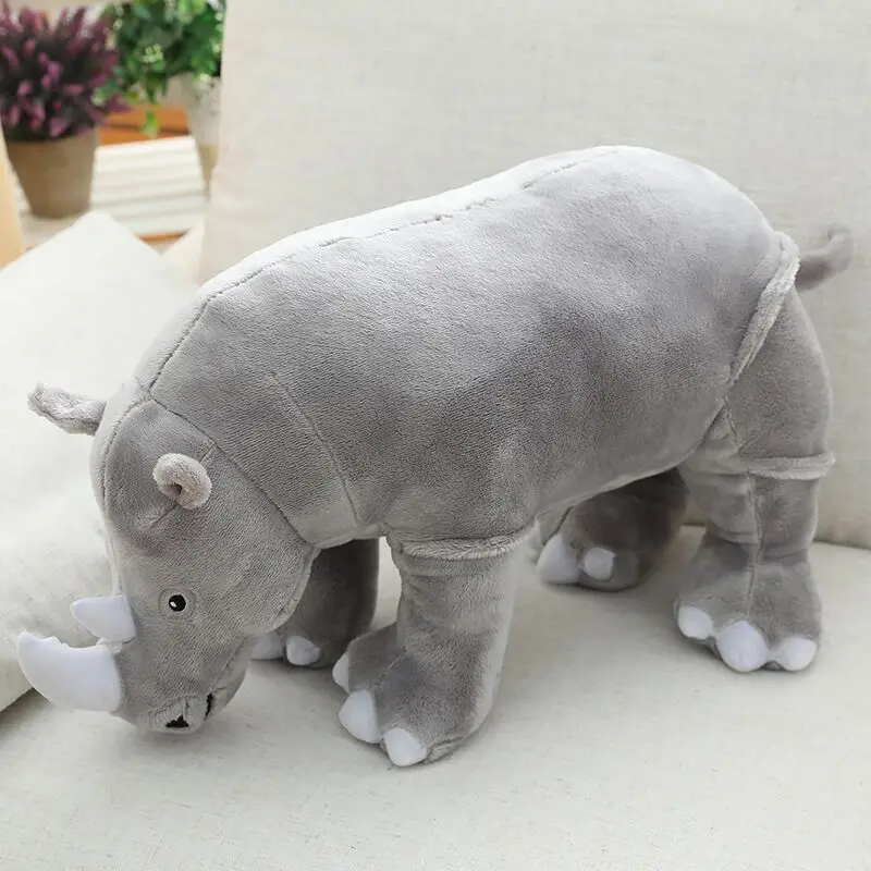 

big plush rhinoceros toy high quality rhinoceros doll gift about 55cm