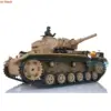 HENG LONG 1/16 Scale 7.0 Plastic German Panzer III H RTR RC Tank Model 3849 Remote Control Cars BB Shooting Smoke Unit TH17363 5