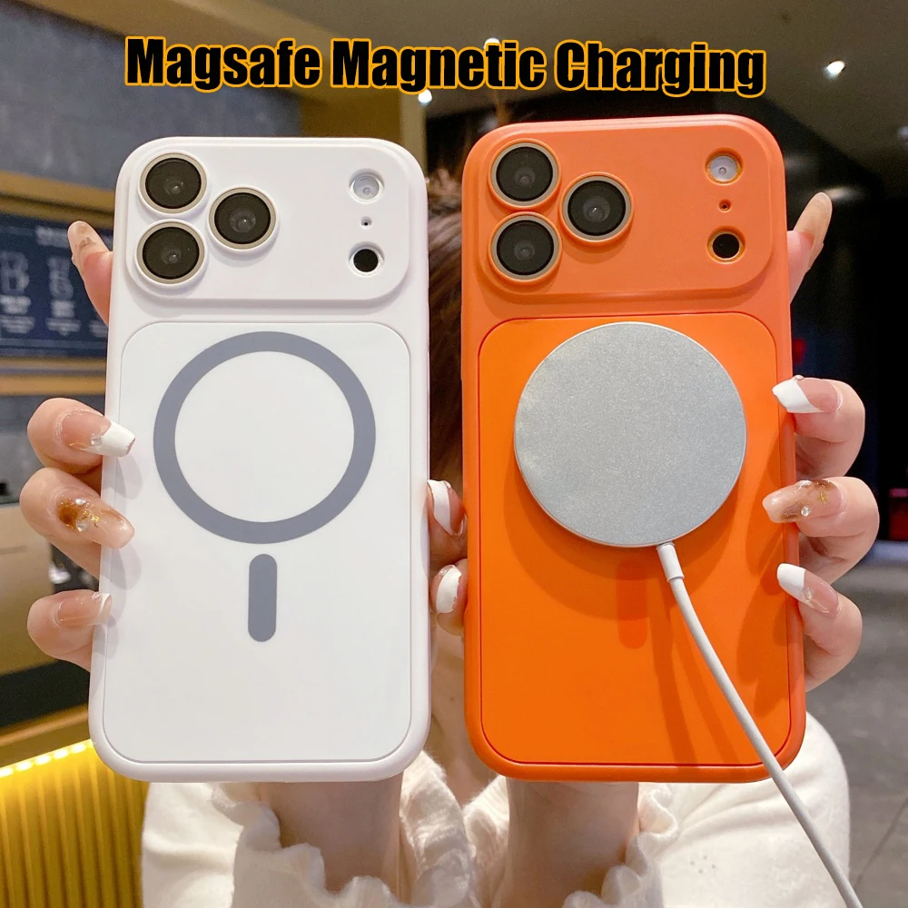 Magnetic 2-in-1 Matte Lens Protection Case with Instant Change