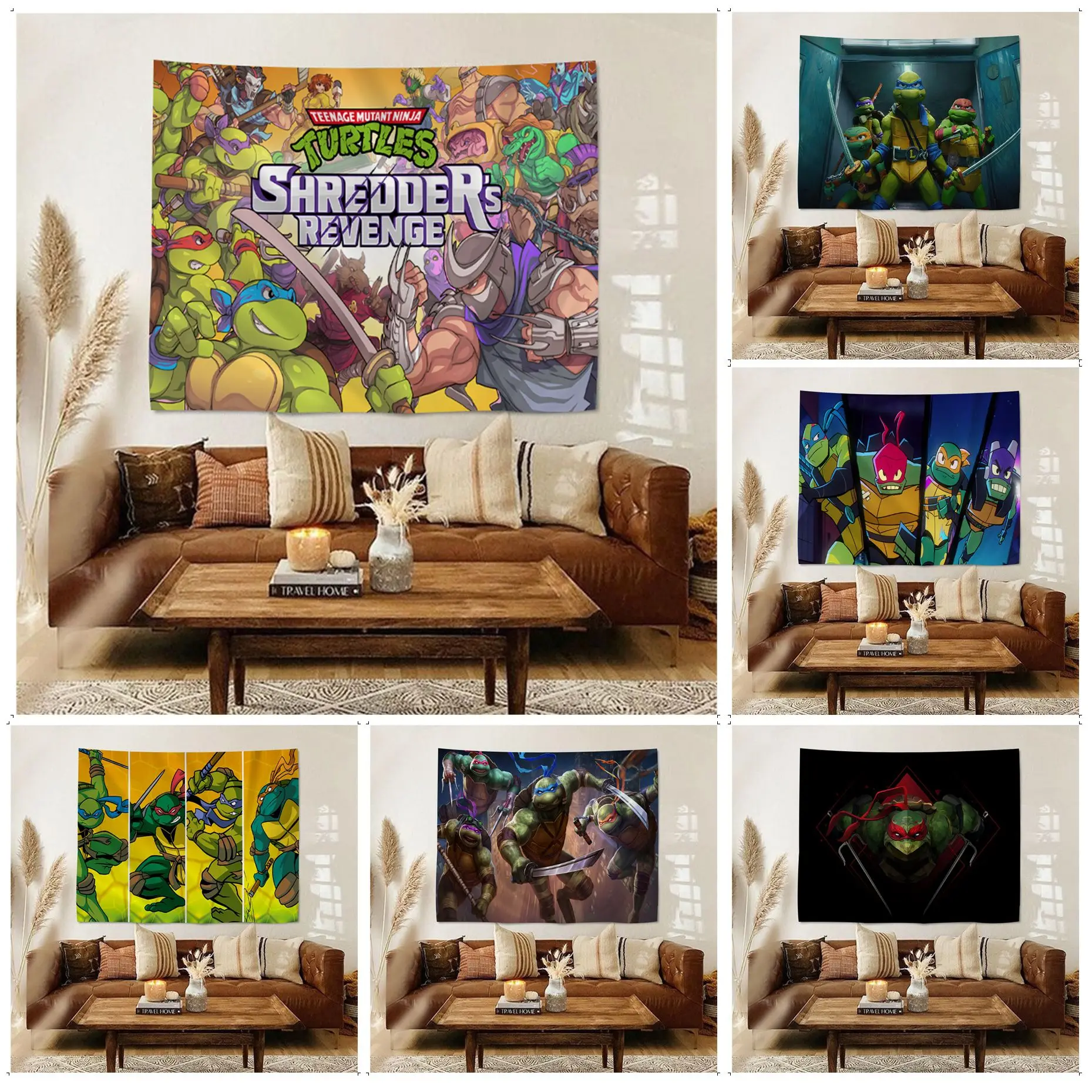 

T-turtles M-Mayhems Tapestry Colorful Tapestry Wall Hanging Bohemian Wall Tapestries Mandala Wall Hanging Sheets