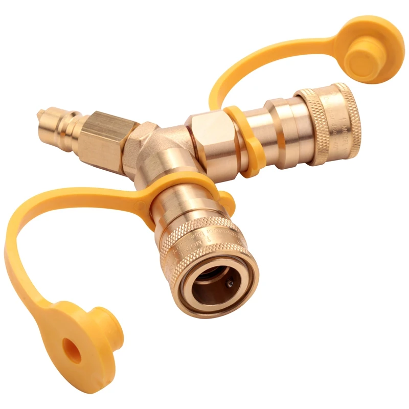 38InchYSplitterNaturalGasQuickConnectAdapterSuitableFor