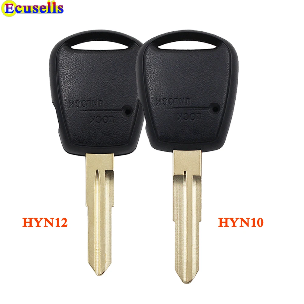 Ecusells Replacement 1 Button Remote Key Case Shell Fob for Hyundai Getz Accent Verna Uncut HYN12 HYN10 Key key case car key shell car remote key car key key shell