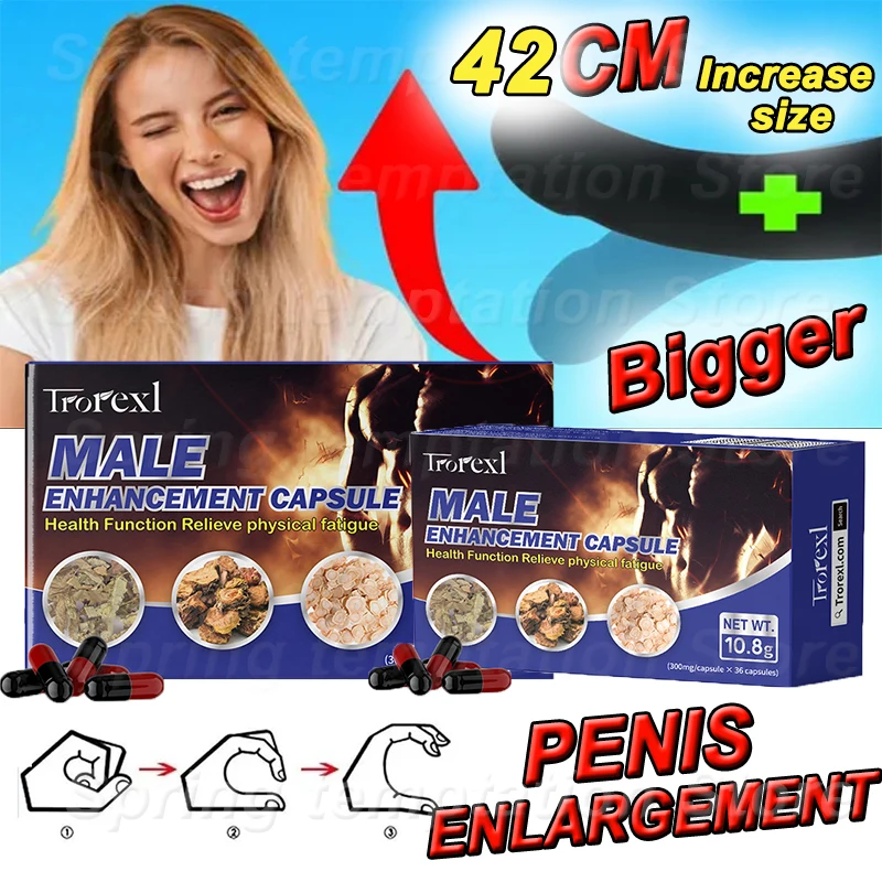 

Strong Erection Capsules, Enlarge for Men, Bigger Size, Best Male Enlargement Pills, Men's Energizer, Length Amplifier, Extender