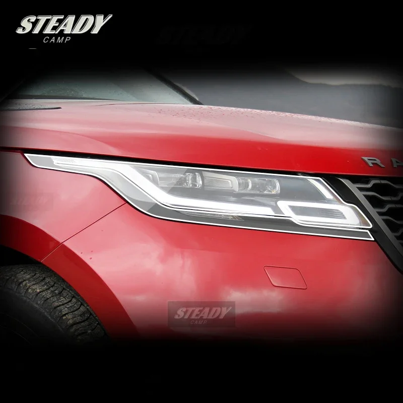 

Для Land Range Rover Velar 2018-2022 2023Car внешняя фара от царапин ТПУ Защитная пленка для ремонта от царапин аксессуары