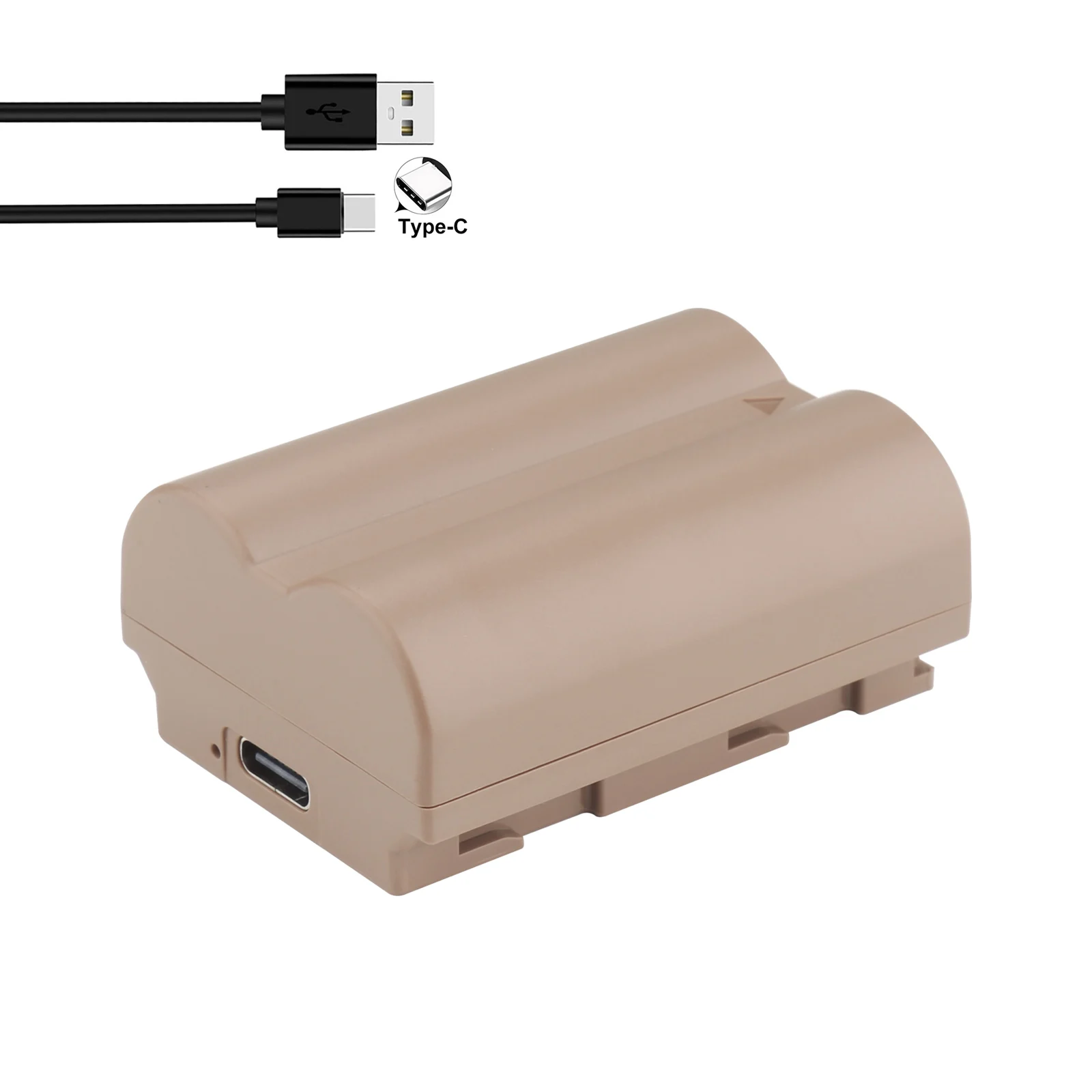 Batteria 2880Mah Np-W235 Npw235 Con Ingresso Di Tipo C Per Fujifilm X-H2S, Gfx 50S Ii, Gfx 100S, X-T4 E Vg-Xt4 Impugnatura Verticale Della Batteria