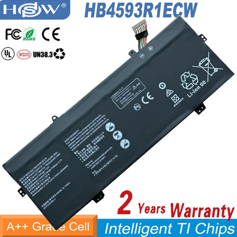 

HB4593R1ECW Battery For Huawei Matebook 14" X Pro KPL-W00 KLV-W29C MACH-W29C W19C W29B "GRADE A" KLVL-WFE9 KLVC-WAH9L