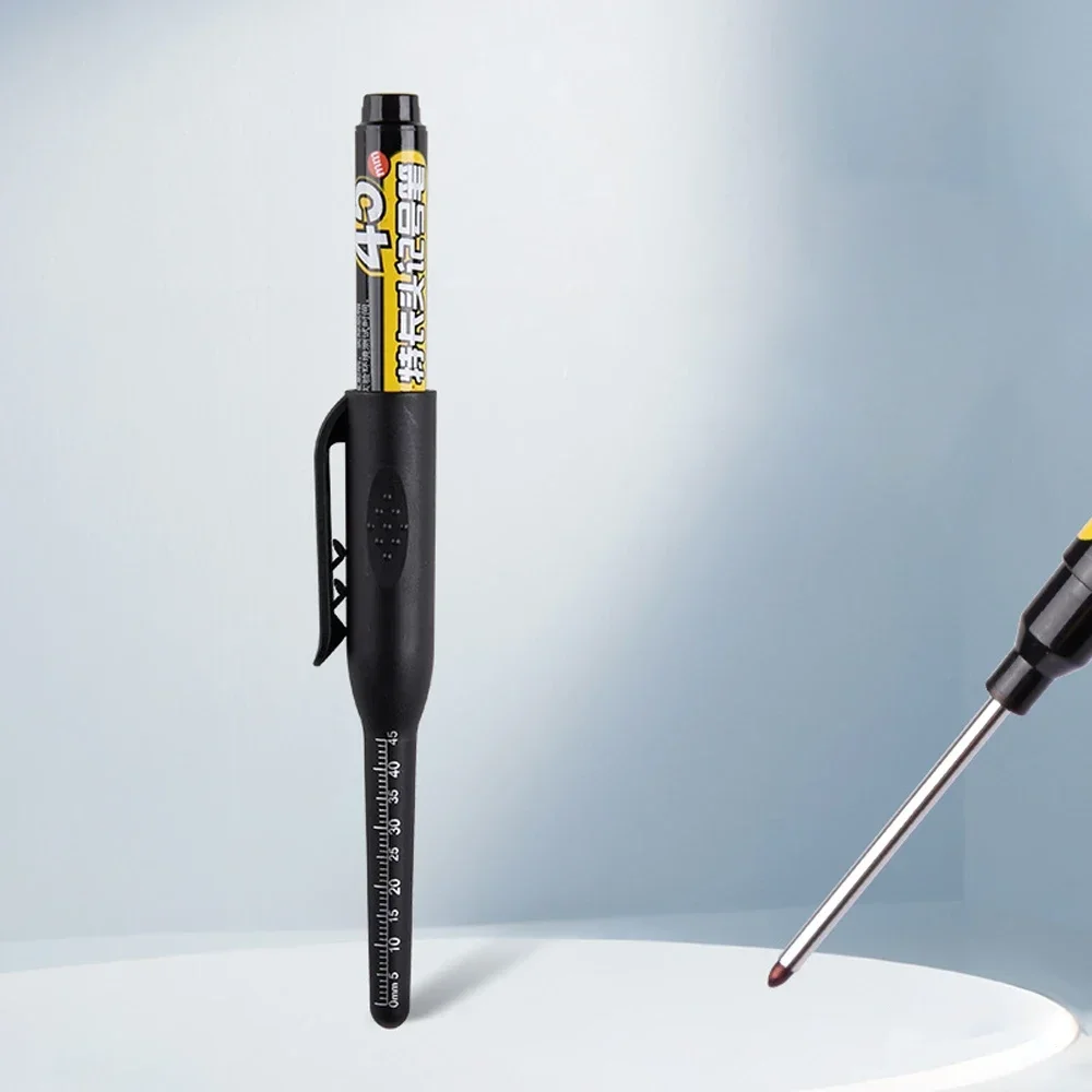Deep Hole Multi-Purpose Waterproof Marker Pen for Woodworking and Metal