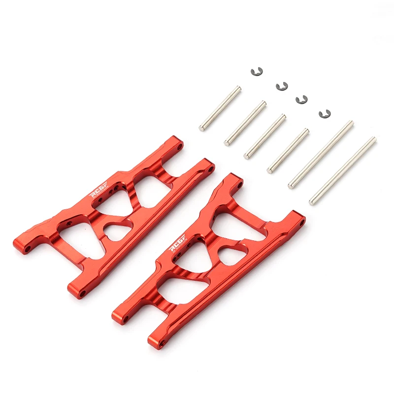 

2pcs Aluminum Alloy 1 10 Front Lower Suspension Arm For TRAXXAS SLASH 4x4 RC Car Part RC Car Accessories Replacement