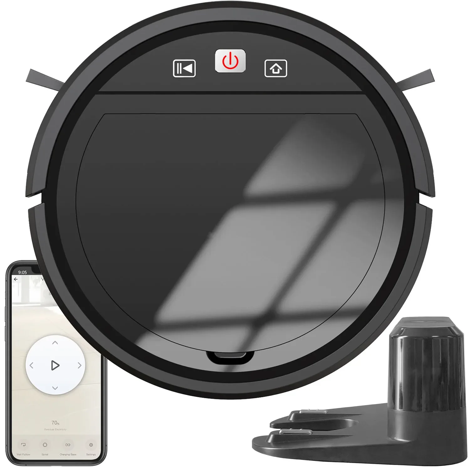 High quality wet and dry mopping household sweeping robot cleaning automatic intelligent robot vacuum cleaner