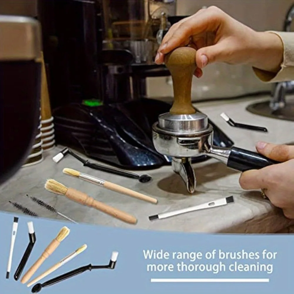 15pcs Coffee Cleaning Brush Set for Machine