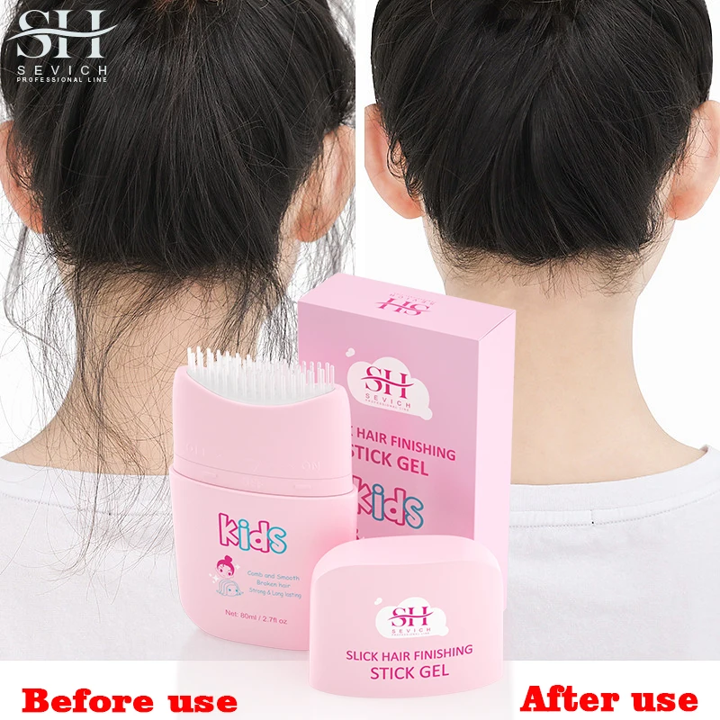 Children'S Broken Hair Artifact Finishing Cream Styling Rapid Fixed Edge Gel Hair Frizz Fixed Fluffy Hair Wax Stick Hair Care