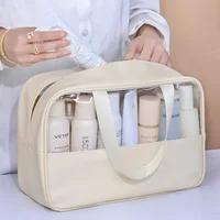 Portable Travel cosmetic bag Women Transparent Makeup Bag Large-Capacity Bath Wash Bags Multifunction Waterproof Storage Case 1