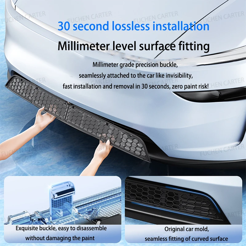 Juniper Premium Performance Lower Bumper Anti-Insect and Dust Protector Grille Cover