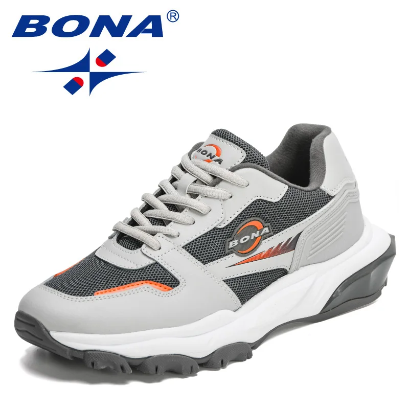 BONA 2022 New Designers Krosovki Running Shoes Men Sports Shoes Casual ...