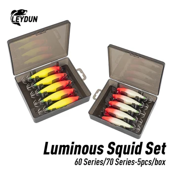 Luminous Horizontal Squid Jig 1