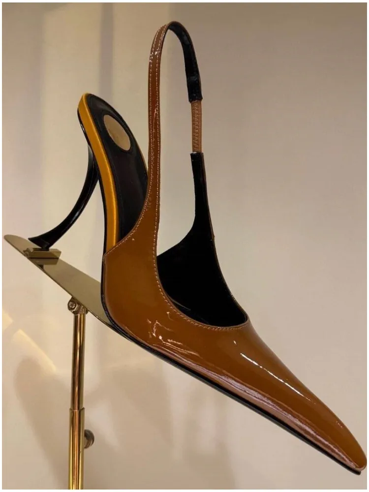 Women's Summer Slim Fit High-heeled Sandals Fashionable Pointed Party Wedding 34-43 Women's Large Sandals women sandals women high heels wedge sandals