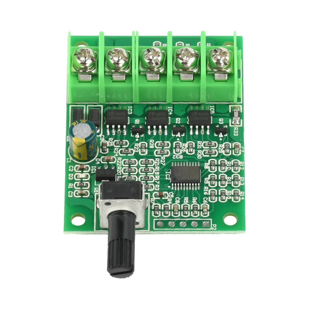 DC 6V 12V 24V 3A dc motor speed controller motor speed controller electric motor speed controller PWM Speed Adjustable Reversible Switch three-phase brushless Hall Control Board