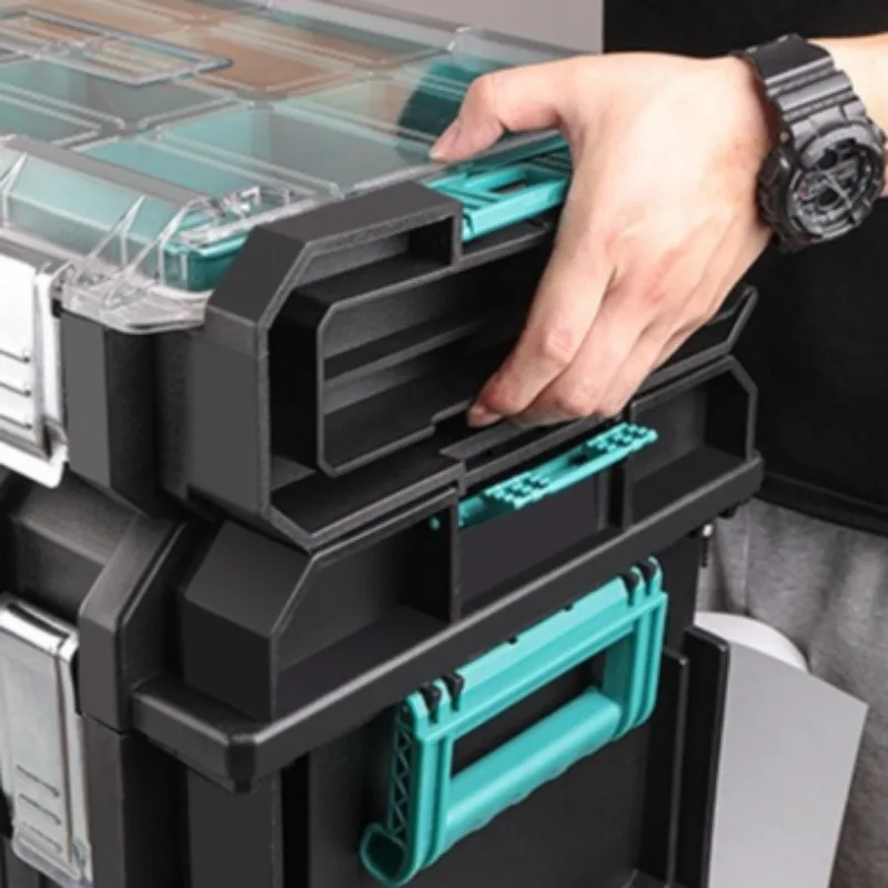 Plastic ABS Tool Storage Box Multifunctional Multiple Specifications Portable Tool Box Organizer Hardware Repair Tools Packaging 3