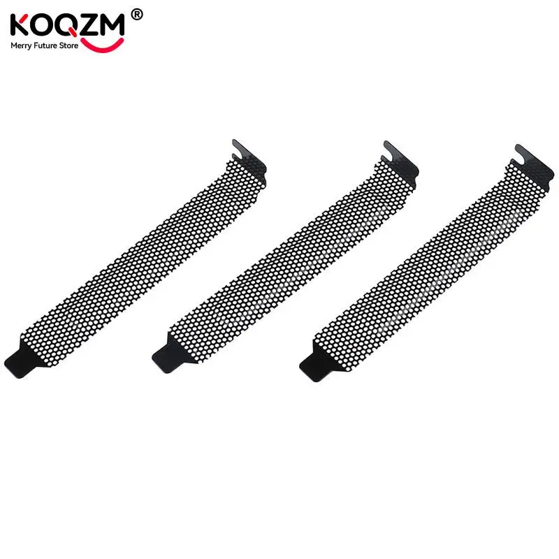 Hard Steel Dust Filter Blanking Plate PCI Slot Cover 10Pcs/lot dust filter kit