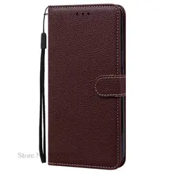Elegant Soft Silicone Wallet Flip Cover Case for Huawei P20 (Coffee)